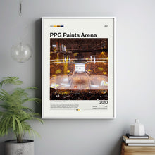 PPG Paints Arena, Pittsburgh Penguins Poster Print, NHL Arena Poster, Hockey Fan Gift Print
