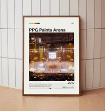 PPG Paints Arena, Pittsburgh Penguins Poster Print, NHL Arena Poster, Hockey Fan Gift Print