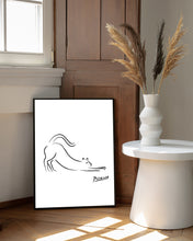 Pablo Picasso - Cat poster, Picasso Exhibition poster, Picasso Exhibition Line Art Poster, Minimalist Line Drawing, Gift print, Home Decor 1329590741