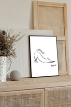Pablo Picasso - Cat poster, Picasso Exhibition poster, Picasso Exhibition Line Art Poster, Minimalist Line Drawing, Gift print, Home Decor 1329590741