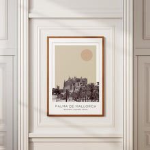 Palma de Mallorca Poster Print, Palma de Mallorca Travel Poster, Palma de Mallorca Minimalistic Wall Art, Balearic Islands, Spain 1882437305