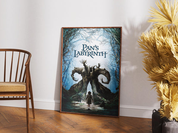 Pan's Labyrinth Poster, Movie Print, Retro Vintage Wall Decor, Guillermo del Toro Film 1877932716