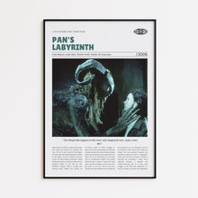 Pan's Labyrinth, Guillermo del Toro, Retro Movie Poster, Custom Movie Poster 4421171297