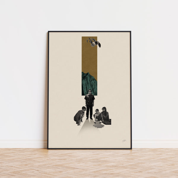Parasite Inspired Poster  Mid Century Modern Poster  Minimalist Poster  Retro Art Print  Korean Movie Poster 1502413417