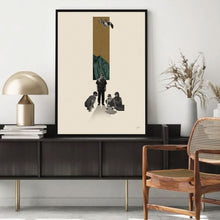 Parasite Inspired Poster  Mid Century Modern Poster  Minimalist Poster  Retro Art Print  Korean Movie Poster 1502413417