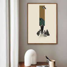 Parasite Inspired Poster  Mid Century Modern Poster  Minimalist Poster  Retro Art Print  Korean Movie Poster 1502413417