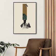 Parasite Inspired Poster  Mid Century Modern Poster  Minimalist Poster  Retro Art Print  Korean Movie Poster 1502413417