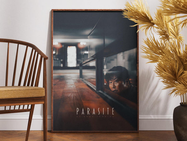 Parasite Movie Poster, Film Poster, Retro Vintage Poster, Bong Joon-ho, Gift Idea, Wall Decor, Gift for Her, Gift for Him, Lee Sun-kyun 1873450952