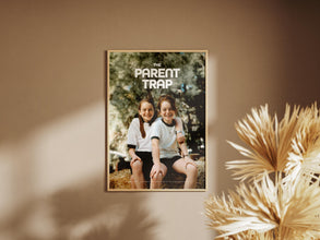 Parent Trap Poster, Retro Movie Poster, Vintage Poster, Lindsay Lohan, Natasha Richardson Nancy Meyers, Gift for Her, Gift for Siblings 4346448552