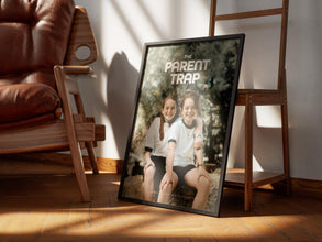 Parent Trap Poster, Retro Movie Poster, Vintage Poster, Lindsay Lohan, Natasha Richardson Nancy Meyers, Gift for Her, Gift for Siblings 4346448552