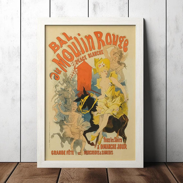 Paris Dancing At The Merry Moulin Rouge Poster - Film Fan Collectibles - Vintage Movie Poster - Home Decor - Wall Art 4359101837 - Copy