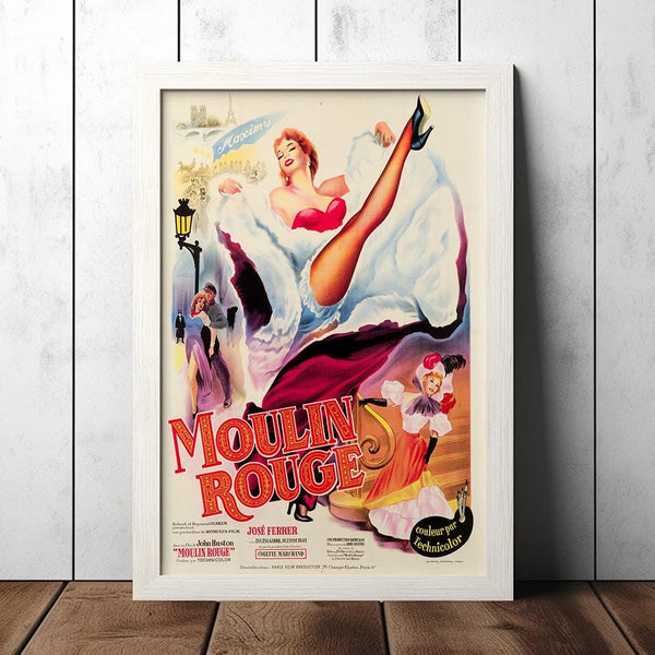 Paris Dancing At The Merry Moulin Rouge Poster - Film Fan Collectibles - Vintage Movie Poster - Home Decor - Wall Art 4359101837 - Copy (2)