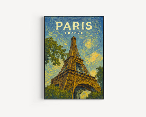 Paris Eiffel Tower Print, Paris Poster, Paris Decor Vintage, Paris Wall Art, French Wall Art, Paris Gift