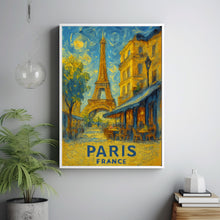 Paris France Travel Print Wall Art, Eiffel Tower Paris France Travel Poster, Europe Travel Poster, Traveler Home Décor, Traveler Gift