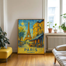 Paris France Travel Print Wall Art, Eiffel Tower Paris France Travel Poster, Europe Travel Poster, Traveler Home Décor, Traveler Gift