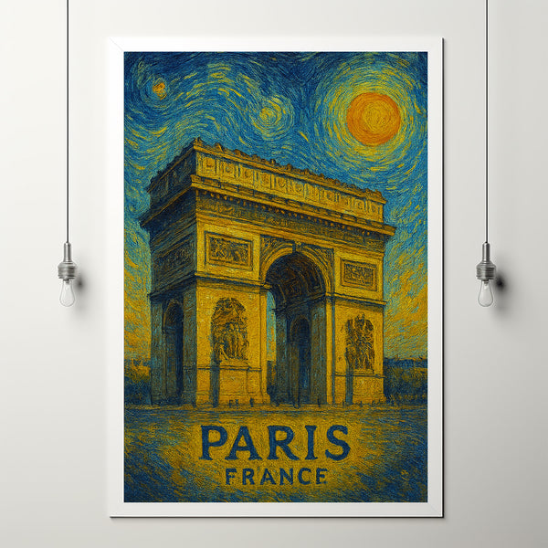 Paris Poster Print, Paris Travel Poster, Paris Minimalistic Wall Art, Paris, France