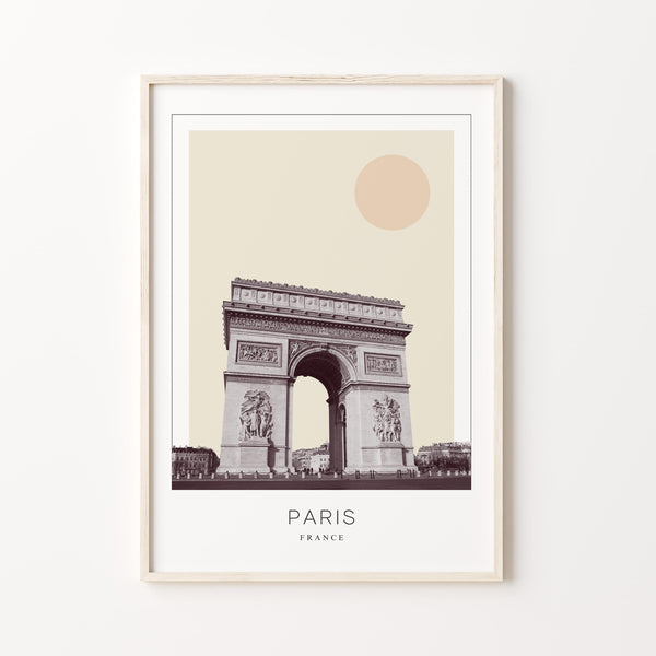Paris Poster Print, Paris Travel Poster, Paris Minimalistic Wall Art, Paris, France 1868247880