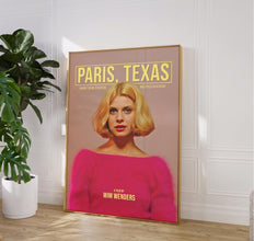 Paris Texas Poster, Vintage Movie Wall Art, Retro Film Print, Wim Wenders 1904401687 1647