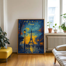 Paris Travel Poster - France Wall Art Print, Illustration Poster, Artwork, Home & Office decor, Gift idea, Travel print, Eiffel Tower print