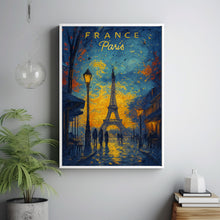 Paris Travel Poster - France Wall Art Print, Illustration Poster, Artwork, Home & Office decor, Gift idea, Travel print, Eiffel Tower print