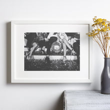 Party Girls, Disco Globe Print, Feminist, Bar Cart Art, Black and White Wall Art, Vintage Print, Photography Prints, Museum Quality Print 1620778183