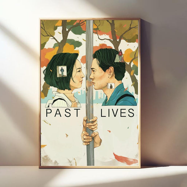 Past Lives Movie Poster, Classic Film, Room Decor, Canvas Posters,  Wall Art Poster, Poster Gifts 1829610995