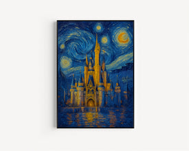 Pastel Castle Painting Poster, Fantasy Wall Art, Kid’s Room Poster, Playroom Wall Art, Magic Kingdom Poster, Nursery Wall Art