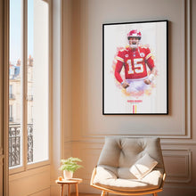 Patrick Mahomes Kansas City Chiefs Poster NFL Football Wall Art 1756509964