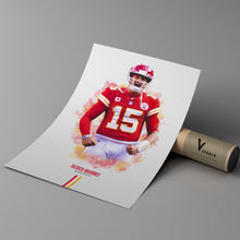 Patrick Mahomes Kansas City Chiefs Poster NFL Football Wall Art 1756509964