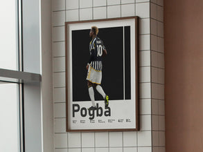 Paul Pogba Soccer Star Poster, Sports Wall Art Sport Poster 1661529589