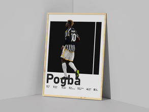 Paul Pogba Soccer Star Poster, Sports Wall Art Sport Poster 1661529589