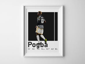 Paul Pogba Soccer Star Poster, Sports Wall Art Sport Poster 1661529589