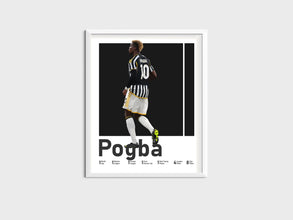 Paul Pogba Soccer Star Poster, Sports Wall Art Sport Poster 1661529589