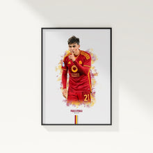 Paulo Dybala AS Roma Poster Serie A Football Wall Art 1764494725