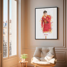 Paulo Dybala AS Roma Poster Serie A Football Wall Art 1764494725