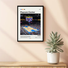 Paycom Center Poster, Oklahoma City Thunder Poster Print, Basketball Arena Poster Basketball Fan Gift