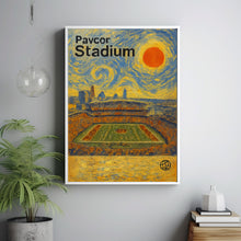Paycor Stadium Poster, Bengals Poster, Minimalist, Helvetica, Mid-Century Modern, Football Art, Football Stadium Poster, Cincinnati Bengals
