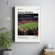 Paycor Stadium Poster, Cincinnati Bengals Poster Print, NFL Stadium Poster, Football Fan Gift Print