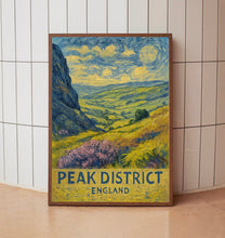 Peak District National Park Travel Print, Peak District National Park Poster Print, Peak District England National Park Wall Art