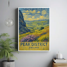 Peak District National Park Travel Print, Peak District National Park Poster Print, Peak District England National Park Wall Art
