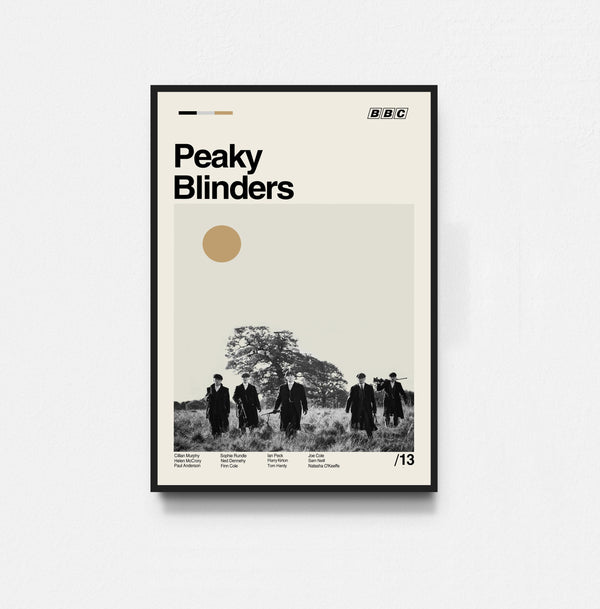 PeakyBlinders Poster, Tv Series Poster, Movie Poster, Midcentury Art, Minimalist Art, Retro Poster, Vintage Poster, Home Decor 1801735162 5757