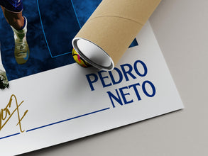 Pedro Neto Football Poster Chelsea Wall Art, Modern Sports Print 4403245279