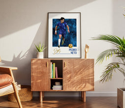 Pedro Neto Football Poster Chelsea Wall Art, Modern Sports Print 4403245279