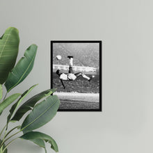 Pele Print, Football Motivational Poster, Fine Art Photography Wall Art, Sports Fan Gift, Soccer Black and White Print 4443779998