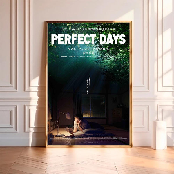 Perfect Days--Movie Poster,High Quality Canvas Print, Wall Art, Room Decor, Art Poster For Gift Unframed 1795887364