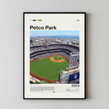 Petco Park Poster, San Diego Padres Poster Print, MLB Stadium Poster, Baseball Fan Gift Print