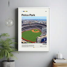 Petco Park Poster, San Diego Padres Poster Print, MLB Stadium Poster, Baseball Fan Gift Print