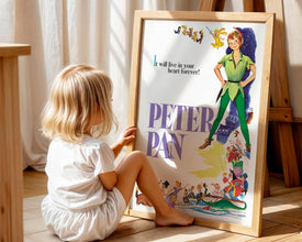 Peter Pan, 1950s Movie Poster, (Digital Download), Printable 1203070690