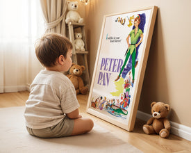 Peter Pan, 1950s Movie Poster, (Digital Download), Printable 1203070690