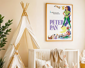 Peter Pan, 1950s Movie Poster, (Digital Download), Printable 1203070690